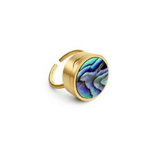 GlowRing- Bague en nacre ajustable
