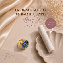 GlowRing- Bague en nacre ajustable