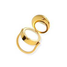 GlowRing- Bague en nacre naturelle
