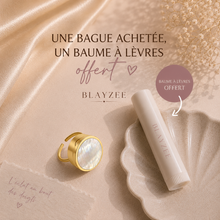 GlowRing- Bague en nacre naturelle